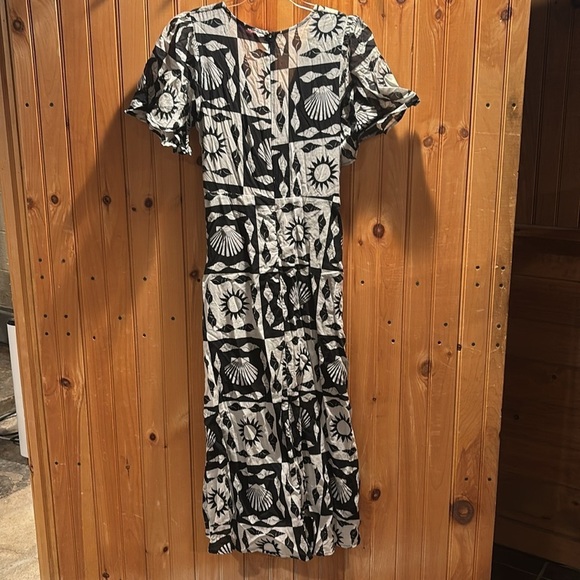 LISA SAYS GAH Grace sun and shell midi dress - Picture 6 of 9